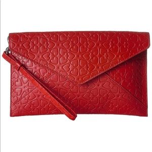 Rebecca Minkoff Leo Wristlet “Hearts” - NWT